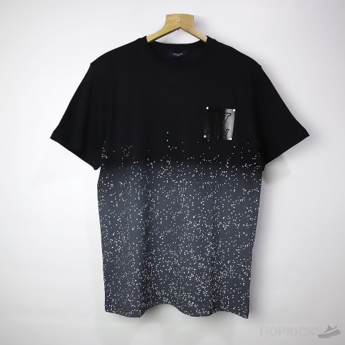 LV Black White Doted T-Shirt